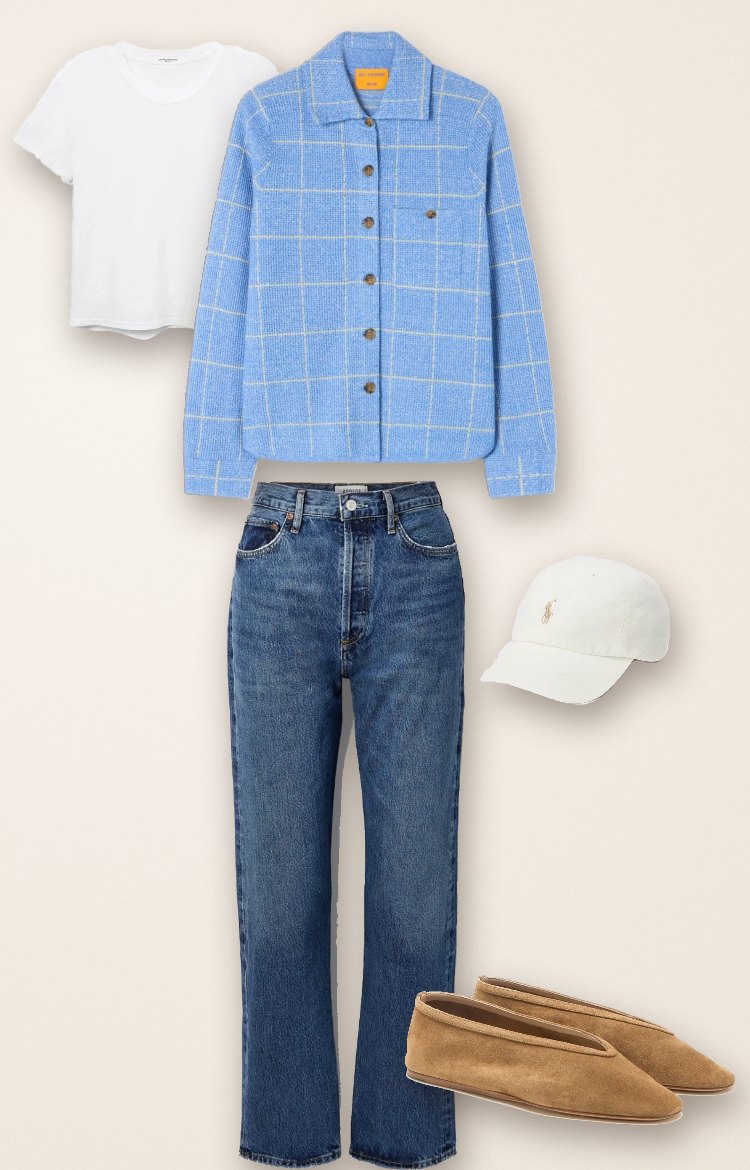 The full Daily Grind outfit laid out together
